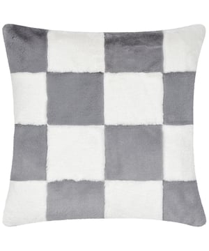 You will never feel anything as soft as the Cozee Check cushion! This oversized trending checkerboard pattern is made from the most snuggly faux fur and is just as good on the reverse too! Available in a range of joyful colours, this design will sit perfectly in any modern home. Size:50 cm x 50 cm