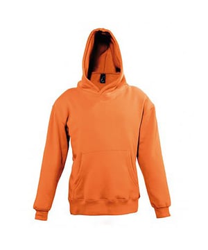Kindertweatshirt. Kapitein. Geborsteld rugvlies. Drop-schouder stijl. Dubbele stoffen kap. Getapete hals. Voorzakje. Geribbelde manchetten en zoom. Tweelingnaalds stikwerk. Lange mouwen. Stof: 50% Katoen, 50% Polyester. Kinderhoogte (cm): 4 jaar - 96-104cm, 6 jaar - 106-116cm, 8 jaar - 118-128cm, 10 jaar - 130-140cm, 12 jaar - 142-152cm.