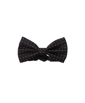Marca: Dolce & Gabbana.
  Estado: A estrenar con etiquetas.
  Color: Lunares blancos y negros.
  Material: 100% seda.
  Estilo: Atado.
  Tamano: Correa para el cuello de longitud ajustable talla unica.
  Origen: Made in Italy.
  Ancho: 5cm.