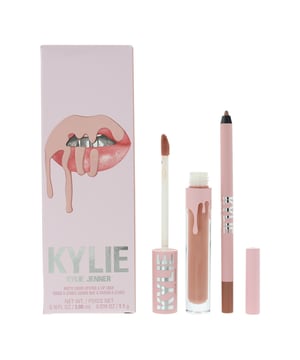 Kylie By Kylie Jenner Matte Lip Kit contains a lip liner and a matte liquid lipstick. The lip liner is ultra creamy, waterproof and lasts up to 24 hours.  For best results line and fill in using the liner and then use one coat of the matte liquid lipstick. The lipstick has a non sticky finish and is long lasting up to 8 hours of wear.