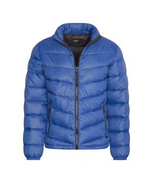 Cappuccino Italia Winter Jacket voor heren. De Winter Jacket is gemaakt van polyester en heeft een normale pasvorm.  Merk: Cappuccino ItaliaModelnaam: Winter JacketCategorie: heren jasMaterialen: polyesterKleur: blauw