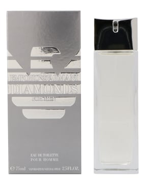 Emporio Armani design house launched Diamonds in 2008 as an original surprising addictive sharp and unique who conveys an image of a bold and elegant personality with enigmatic presence. Diamonds notes consist of Bergamot Guaiac Wood Vetiver Cedar Sz