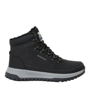 Upper: Synthetic Leather. Lining: Faux Fur, Soft. Insole: Moulded, Openfoam Sock, TECFOAM. Outsole: Gripped, Synthetic. 6 Eyelets. Fabric Technology: Durable, Isotex, Thermo-Guard, Waterproof. Breathable, Quick Dry. Flat. Cut: Ankle. Design: Logo. Toe Style: Round. Fastening: Lace Up.