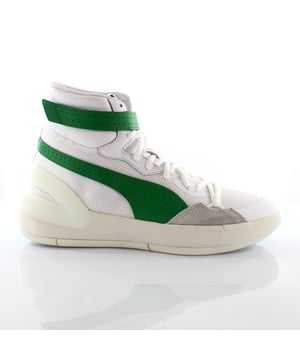 Puma Sky Modern HI White White Up Mens Entrenadores Basketball Zapatos 194042 02
