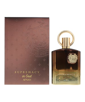 Supremacy In Oud is an Aromatic Spicy fragrance for both men and women, which was launched in 2021 by Afnan. The scent contains top notes of Saffron, Nutmeg and Lavender; with middle notes of Agarwood and Sweet Notes; and base notes of Patchouli and Musk. The scent is a wonderful Oud scent with Fruity and Citrus notes shining through.