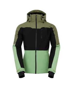 Füllung: recyceltes Material. Futterstoff: Recyceltes Polyester. Design: Logo. Gewebetechnik: ARED 30/30, Atmungsaktiv, Wasserabweisend, Ohne PFC (per- und polyfluorierte Chemikalien), PFOA-frei, PFOS Frei, Stretch, Wasserfest. Bündchen: anpassbar, Stretch innen. Artikulierter Ärmel, Saum mit Gel für guten Halt, Integrierter Schneefang, Leicht gefüttertes Rückenpanel, Versiegelte Nähte, Daumen-Schlaufen. Mit Vlies gefüttert, Mit Kapuze. Langärmlig. Kapuzenmerkmale: Abnehmbar, Mit verstärktem Kopfteil. Taschenart: Zwei Taschen unten, 1 Brusttasche, Reißverschluss, Tasche für Skipass. Durchgehender Reißverschluss. Saum: anpassbar. Inhalt: 1 Brillenputztuch. XS: 90,17 cm. S: 96,52 cm. M: 102 cm. L: 107 cm. XL: 112 cm. XXL: 121,92 cm. 3XL: 129,54 cm.