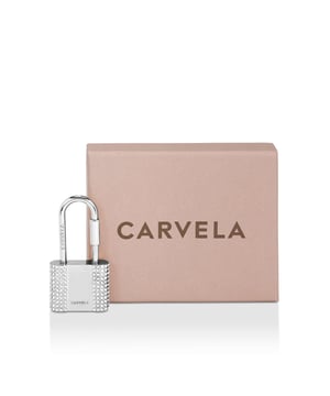 The Padlock Keyring can be hung around any bag handle. There are crystal embellishments. Dimensions: 7.5cm (H), 3cm (W).