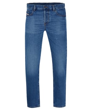 100% katoen; Dieseljeans 2020 D-VIKER;  Model: A05156/A05157 0GYCT 01;  Hoogwaardige afwerking;  100% zacht katoen;  Normale pasvorm, middelhoge taille, rechte pijpen;  Sluiting: knopen;  Klassieke '5-pocket'-stijl;  riemlussen;  Diesel-logodetails