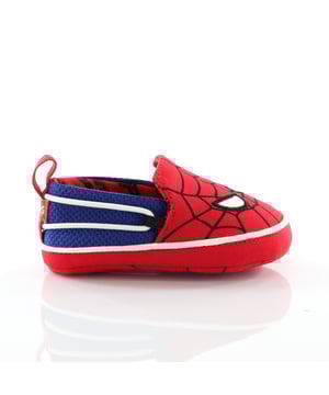 Toms x Marvel Spiderman Gezichtsbedrukking Tiny Lima Peuterslipschoenen 10015433