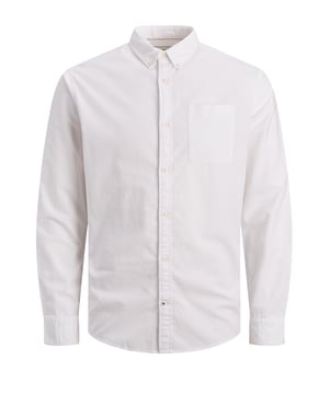 Modieus casual overhemd met opgestikte borstzak en button-down kraag van een comfortabele katoenmix.
