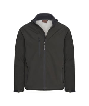 Softshell Zip Jacket Black von Cappuccino Italia in der farbe Schwarz und in größe XXL.