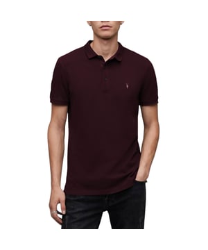 All Saints Men’s Pique SS Polo Shirts
Style Name: Reform
Style Code: M075PB
100% Cotton
Made In India
Slim Fit
3 Button Placket
Ramskull Logo to the Chest
Knitted Rib Collar And Cuffs
Short Sleeve
Casual Wear, Comfort Fabrics
Soft And Breathable
Machine Washable