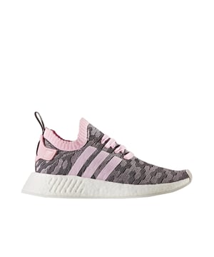 Adidas nmd_r2 Primeknit Womens Pink Running Trainer