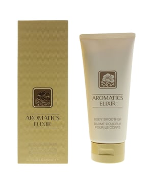 Clinique Aromatics Elixir Body Smoother is applied after a bath and helps keeps the body fragranced all day long. The Elixir is scented with notes of Rose essence, Sandalwood, Chamomile, Oakmoss, Jasmine, Muguet, Ylang-ylang, Patchouli, Vetiver, Musk and Amber. The lotion not only leaves skin smelling great, but also soothes the senses.
