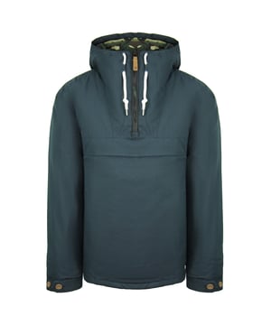 Dickies manga larga jalón azul marino chaqueta con capucha para hombre 07 200171 dn