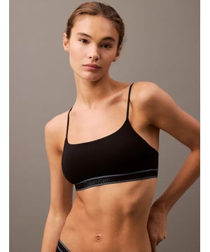 Calvin Klein TONAL LOGO COTTON Womens Bralette Black
Item Weight: 0.11 KGProduct Code: 000QF7943EUB1
