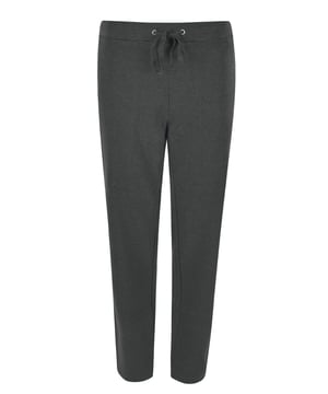 Bequeme lange Freizeithose von der Marke hajo. Interlock aus weichem Material-Mix - bügelfrei, atmungsaktiv, hautsympathisch. Einschubtaschen und Kordelzug.