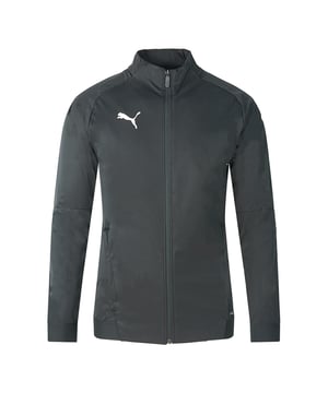 Puma Softshell Liga Sideline Schwarz Jacke. Puma Softshell Liga Sideline Schwarze Jacke. Stil: 656191-03. Puma Logo vorne rechts auf der Brust. Windcell Technologie. Zip-Verschluss