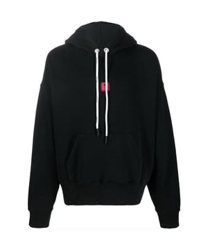 Experimente una comodidad acogedora y una sofisticacion informal con la sudadera con capucha negra con cuello redondo de Palm Angels. Adornado con un elegante logotipo, este sueter ultrasuave esta diseñado para ofrecer calidez durante todo el dia y un estilo atemporal. Haga una declaracion con este sueter de ajuste relajado, !perfecto para el uso diario! Logotipo de la marca en el frente, Logotipo llamativo en el frente, Corte regular, Jersey negro de Palm Angels, Cintura y extremos de las mangas elasticos, Marca cosida en el frente Autenticacion del codigo CLG, Capucha, Ropa urbana, Mangas largas, 100 % algodon, Hecho en Portugal, Logotipo de los angeles Tirador con cordon JuOn, Cintura y terminaciones de mangas elasticas, Marca clasica, Ropa urbana