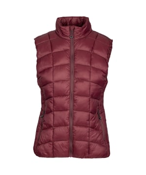 100% polyamide. Voeringsmateriaal: 100% Polyamide. Vulling: 100% polyester. Ontwerp: Logo, Effen, Gewatteerd. Halslijn: Hoog-Neck. Gewatteerd. Mouwtype: Mouwloos. Zakken: 2 Zijzakken, Rits. Bevestiging: Volledige ritssluiting. XXS: 31 in. XS: 32 in. S: 34 in. M: 36 in. L: 38 in. XL: 40 in. XXL: 42 in. 3XL: 44 in.