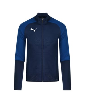 Puma Drycell Training Blaue Jacke. Puma Drycell Training Blaue Jacke. Stil: 656193-04. Puma Logo auf der rechten Brust. Drycell-Technologie. Zip-Verschluss