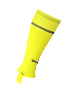 Puma V5.08 Fußballsocken mit Riemen, lange Socken, Gelb, Herren 700502 28