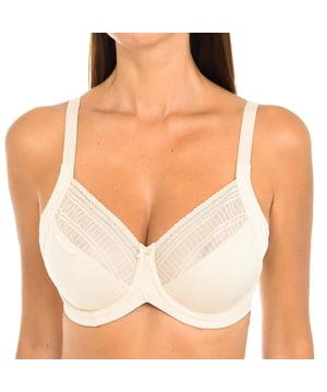 Beugelbeha Maidenform.
 Cups zonder schuim.
 Cups met bijpassende kanten streep bovenaan.
 Elastische en verstelbare bandjes.
 Achtersluiting met haakjes in drie standen.
 Brede naadloze zijkanten.
 Naden in toon zichtbaar.
 Samenstelling: 79% Nylon, 21% Elastaan
 Onderhoud:
- Handwas.
 - Geen bleekmiddel gebruiken.
 - Niet in de droger.
 - Niet strijken.
 - Niet chemisch reinigen.