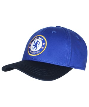 The Official Chelsea Kids Blue Cap is a stylish and comfortable accessory designed for young fans of Chelsea Football Club. This cap allows kids to show their support for the club and be a part of the Chelsea fan community.

Key Features:

 Design:  The cap features a vibrant blue color, which is the primary color associated with Chelsea FC.

 Chelsea Logo:  The cap showcases the official Chelsea FC logo prominently, signifying its authenticity and connection to the football club.

 Youth Size:  The cap is specifically designed to fit kids, offering an appropriate size and fit for their age group.

 Adjustable Strap:  The cap is typically designed with an adjustable strap or closure at the back, ensuring a secure and comfortable fit for kids of various ages.

 Comfortable Material:  The cap is made from soft and breathable materials to ensure comfort during extended wear.

 Sun Protection:  The cap's visor provides sun protection for kids' faces, shielding their eyes from harmful UV rays during outdoor play or events.

 Official Licensed Merchandise:  The cap is likely an officially licensed product, assuring its quality and adherence to Chelsea FC's branding guidelines.

 Versatile Wear:  Kids can wear the cap during casual outings, sports activities, or while supporting Chelsea FC during matches.

The Official Chelsea Kids Blue Cap is a great way for young Chelsea fans to display their love for the club and be a part of the football community. Whether attending matches, playing football, or just showing their support, this cap allows kids to proudly represent their favorite team in style and comfort. As with any merchandise, it's advisable to ensure the product's authenticity by purchasing from official Chelsea FC stores or authorized retailers.