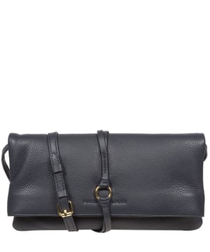 The 'Selene' cross body clutch bag from the Pure Luxuries Marylebone Collection is handcrafted from high-quality, genuine Nappa leather with a natural super-soft touch. The fold-over top secured by two magnetic press studs, opens to reveal a zipped main compartment and a slip pocket. The interior is lined with 100% cotton and includes two slip pockets to help maintain an organised bag. Comes with a matching and adjustable slim leather strap, with a maximum drop length of 65cm. The strap is also removable, transforming the bag into a clutch bag. Features gold-coloured metal fittings and zip. The Pure Luxuries logo is embossed for an effortless and sophisticated finishing touch.