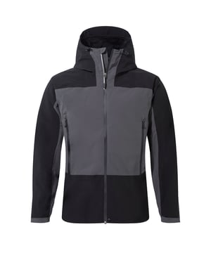 Materialzusammensetzung (%): 100% Polyester. Design: Kontrast, Logo. Gewebetechnik: Aqua Dry, Atmungsaktiv, Stretch, Wasserfest, windbeständig. Bündchen: anpassbar. Mit Kapuze. Langärmlig. Kapuzenmerkmale: anpassbar, angenähte Kapuze. Taschen: 3. Taschenart: Reißverschluss. 2-Wege-Reißverschluss. Atmungsaktivitätsbewertung: 20000. Wasserdichtigkeit (mm): 10000 mm. Saum: anpassbar. Nachhaltigkeit: Aus recyceltem Material.