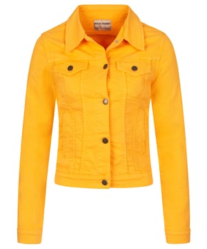 Angeboten wird eine klassische Damen Jeansjacke der Trendmarke "Rock Creek". Die Jeansjacke überzeugt mit einem geraden Schnitt, zwei Brusttaschen und einem spitzen Kragen. Diese Damen Jacken wirken besonders lässig und sind die optimalen Begleiter für entspannte Casual-Looks. Dazu können Sie eine passende Jeans und ein weißes Basic-T-Shirt tragen. Sportive Sneaker runden den Look gekonnt ab.