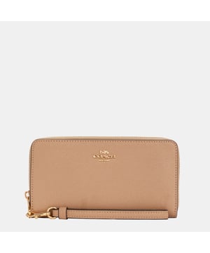 Crossgrain Long Zip Around Wallet Length 19.0cm,  Width 2.5cm, Height 10.0cm
