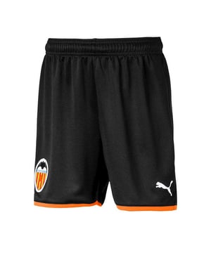 Pantalón corto de fútbol para niño Puma Valencia CF Stretch Waist Negro 756188 03