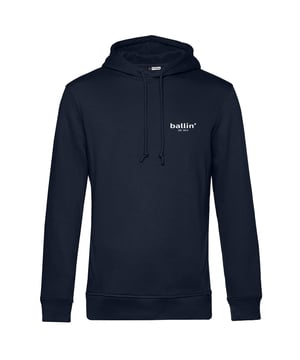 Small Logo Hoodie von Ballin Est. 2013 in der farbe Blau und in größe XL.
