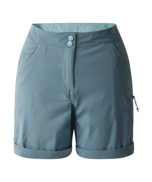 Gewebetechnik: Dauerhaft wasserabweisende Oberfläche, Ohne PFC (per- und polyfluorierte Chemikalien), PFOA-frei, PFOS Frei. Elastan, Nylon. Gewebe: Stretch. Design: Unifarben. Knopfverschluss, Hosenschlitz mit Reißverschluss. Taschenart: Zwei Seitentaschen, Eine Tasche am Oberschenkel, Reißverschluss. Saum: Verdeckter Druckknopf. Nachhaltigkeit: Aus recyceltem Material. UV-Schutzfaktor: UPF 50+.