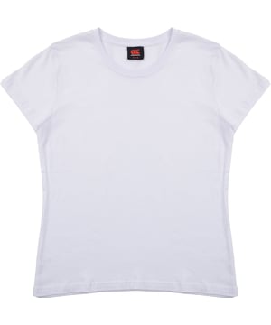 Product Details:
    Plain design
    Subtle logo on sleeve
    Short sleeves
    Crew neck

Materials:
    100% Cotton