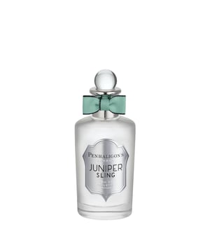Juniper Sling is a woody spicy fragrance which is suitable for either gender. The fragrance was created by Olivier Cresp and launched in 2011 by Penhaligon's. The fragrance has top notes of Juniper Berries, Orange, Angelica and Cinnamon; middle notes of Pepper, Cardamom, Leather and Orris Root with base notes of Vetiver, Sugar, Cherry and Amber. The scent has a fizzy gin like appeal, it's bright, fresh, juicy and amazing in the warmer weather.