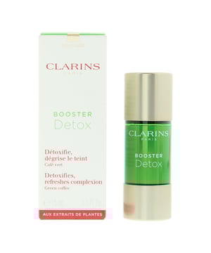 The Clarins Booster Detox Antioxidant Serum is a skin care booster that was designed to decongest, purify, and protect against the threats of every day life. The booster contains green coffee extract, which helps to purify the skin and adds a reviving radiance.