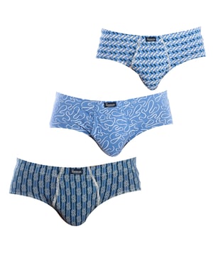 Pack-3 Slips Abanderados.
 Elastic rubber waistband, with the brand name.
 Breathable fabric.
 Anatomical front, with the ability to hold without squeezing.
 With opening.
 Seams seen in tone.
 Composition: 100% cotton
 Care:
Wash at max temperature 40º.
 - Do not use bleach.
 - Do not use dryer.
 - Do not iron.
 - Do not dry clean.