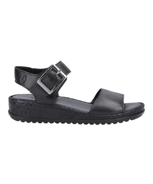 Upper: Leather, Soft. Lining: Leather, Soft. Insole: Cushioned, Padded. Outsole: Flexible, Hardwearing, Lightweight, PU (Polyurethane). Breathable. Low Wedge. Heel Height: 35mm. Design: Logo, Plain. Fastening: Buckle.