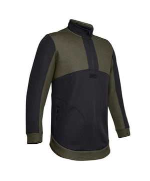 Tela única de peso ultraligero construido con bolsillos de aire internos para trampa agregó calor sin sacrificar transpirabilidad
La construcción de 4 vías de estiramiento se mueve mejor en todas las direcciones
Material Wicks Sweat & Se seca Rápido
Generoso ½ zip frontal hace una fácil capas
Asegurados bolsillos para mano con cremallera