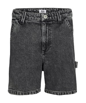 Deze casual denim shorts zijn de perfecte metgezel voor actieve jongens. Met hun losse pasvorm en normale taille bieden ze optimaal comfort en bewegingsvrijheid. De klassieke steekzakken, achterzakken en muntzakje bieden veel opbergruimte. De opgestikte beenzak is bijzonder praktisch en biedt extra ruimte voor kleine schatten. Met een knoop en ritssluiting zijn ze gemakkelijk aan en uit te trekken, terwijl de riemlussen voor extra steun zorgen. De decoratieve lus op de linkerpijp geeft de shorts een coole, persoonlijke look. Het ontwerp wordt afgerond met een stijlvolle labelpatch op de achterste tailleband. Perfect voor avonturen en ontdekkingstochten op warme dagen!