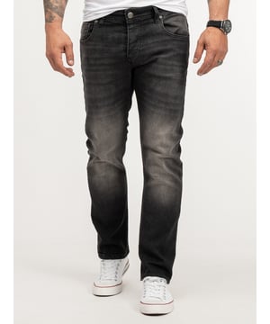 Lorenzo Loren Herren Jeans LL-4005 Stilvolles Design für jeden Anlass Die Lorenzo Loren Herren Jeans LL-4005 in klassischem Schwarz sind der Inbegriff zeitloser Eleganz. Das edle Stone Washed Finish verleiht den Jeans eine raffinierte Note, die sowohl im Büro als auch in der Freizeit perfekt zur Geltung kommt. Mit ihrem modernen Five Pocket Style bietet diese Hose nicht nur Stil, sondern auch praktische Funktionalität.  Bequem und Flexibel durch Stretch-Denim Gefertigt aus hochwertigem Stretch-Denim, passen sich die LL-4005 Jeans jeder Bewegung an und bieten höchsten Tragekomfort. Der mittlere Bund und der Knopfverschluss sorgen für einen sicheren Halt und eine bequeme Passform. Diese Jeans sind nicht nur modisch, sondern auch extrem komfortabel und ideal für den täglichen Gebrauch.  Vielseitigkeit trifft auf Langlebigkeit Ob im Alltag oder zu besonderen Anlässen – die Lorenzo Loren Jeans LL-4005 sind vielseitig kombinierbar. Trage sie mit einem T-Shirt und Sneakern für einen lässigen Look oder kombiniere sie mit einem Hemd und eleganten Schuhen für einen gehobenen Stil. Die langlebige Verarbeitung garantiert, dass diese Jeans lange Zeit dein treuer Begleiter bleiben.