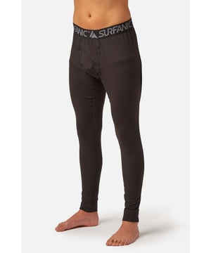 Winter Thick Fleece Lined Leggings Bottom Pants Men's Long Johns Thermal  Underwear Home Pajamas BLACK ( FLEECE LINNING)-3XL 