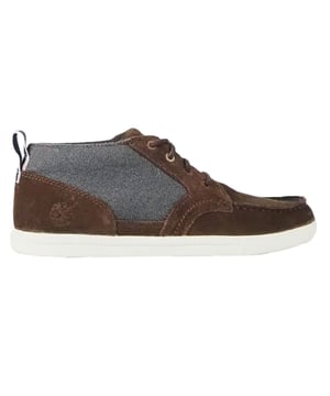Timberland Ek Fulk Chukka Lace-up Boots de cuero de gamuza marrón 6941A_Brown
