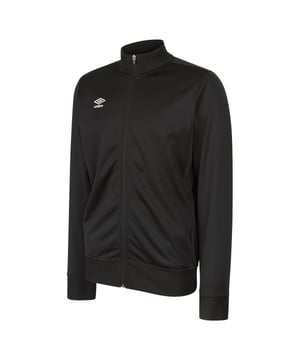 Material: 100% Polyester. Design: Gestapeltes Logo. Manschette: Elastisch, gerippt. Ärmel-Typ: Langärmelig. Ausschnitt: Gerippter Kragen, Stehkragen. Taschen: 2 Seitentaschen, Reißverschluss. Verschluss: Reißverschluss. Saum: Elastisch, gerippt.