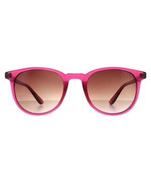 Smarty Round Unisex Transparent Cassis Pink Brown X2132  Sunglasses Enhance your look with SMARTY Designer Sunglasses model X2132C, designed for both men and women who love a touch of modern elegance. These round-shaped sunglasses feature a stylish transparent pink plastic frame paired with warm brown gradient lenses, offering superior UV protection and a chic, contemporary look. The X2131C model blends durable construction with all-day comfort, making them perfect for any occasion. Available at an unbeatable discount from the regular retail price, these designer sunglasses provide exceptional quality and value. Elevate your accessory collection with SMARTY and enjoy luxurious sun protection that complements your unique style.