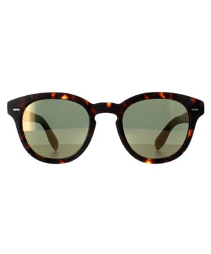 Die Oliver Peoples OV5413SU 1454O8 semi matte sable tortoise g-15 goldtone Sonnenbrille hat ein rundes Design mit einem dicken Acetatrahmen und einer vintage inspirierten SchlÃ¼ssellochbrÃ¼cke. Sie werden vollstÃ¤ndig von Hand gefertigt, so dass auÃŸergewÃ¶hnliche QualitÃ¤t immer garantiert ist.