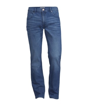 Wrangler Greensboro Aries Blaue Jeans - 98% Baumwolle , 2% Elasthan