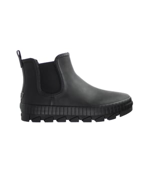 Sperry Torrent Chelsea Slip-On Black Synthetic Womens Boots STS86828
